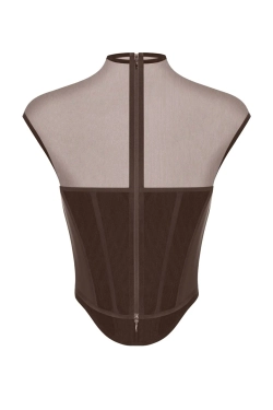 Корсет из сетки