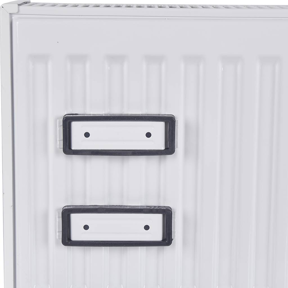 Радиатор панельный профильный ROMMER Compact тип 22 - 300x800 мм (подкл.боковое, белый)