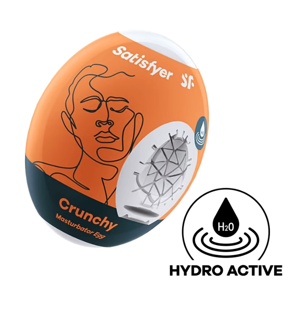 Мастурбатор Satisfyer Egg Single Crunchy