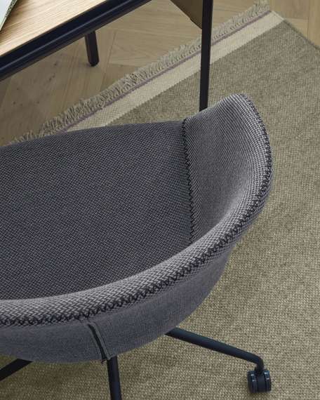 Рабочее кресло Yvette темно-серое