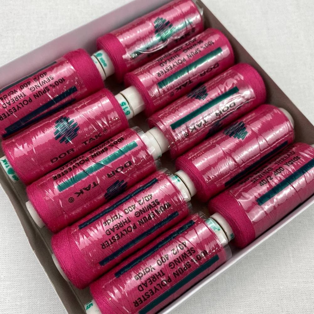 Нитки Dor Tak насыщено-розовые цв.515