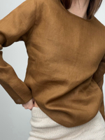 Футба льняная золотая гречка