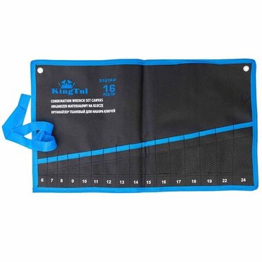 Органайзер тканевый для набора ключей 16пр. KINGTUL KT-5161P-P