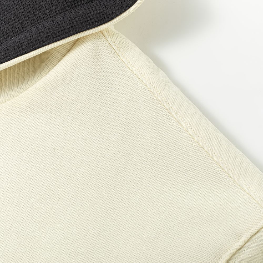 Худи Ymkashix Zip HTF бежевый/графитовый