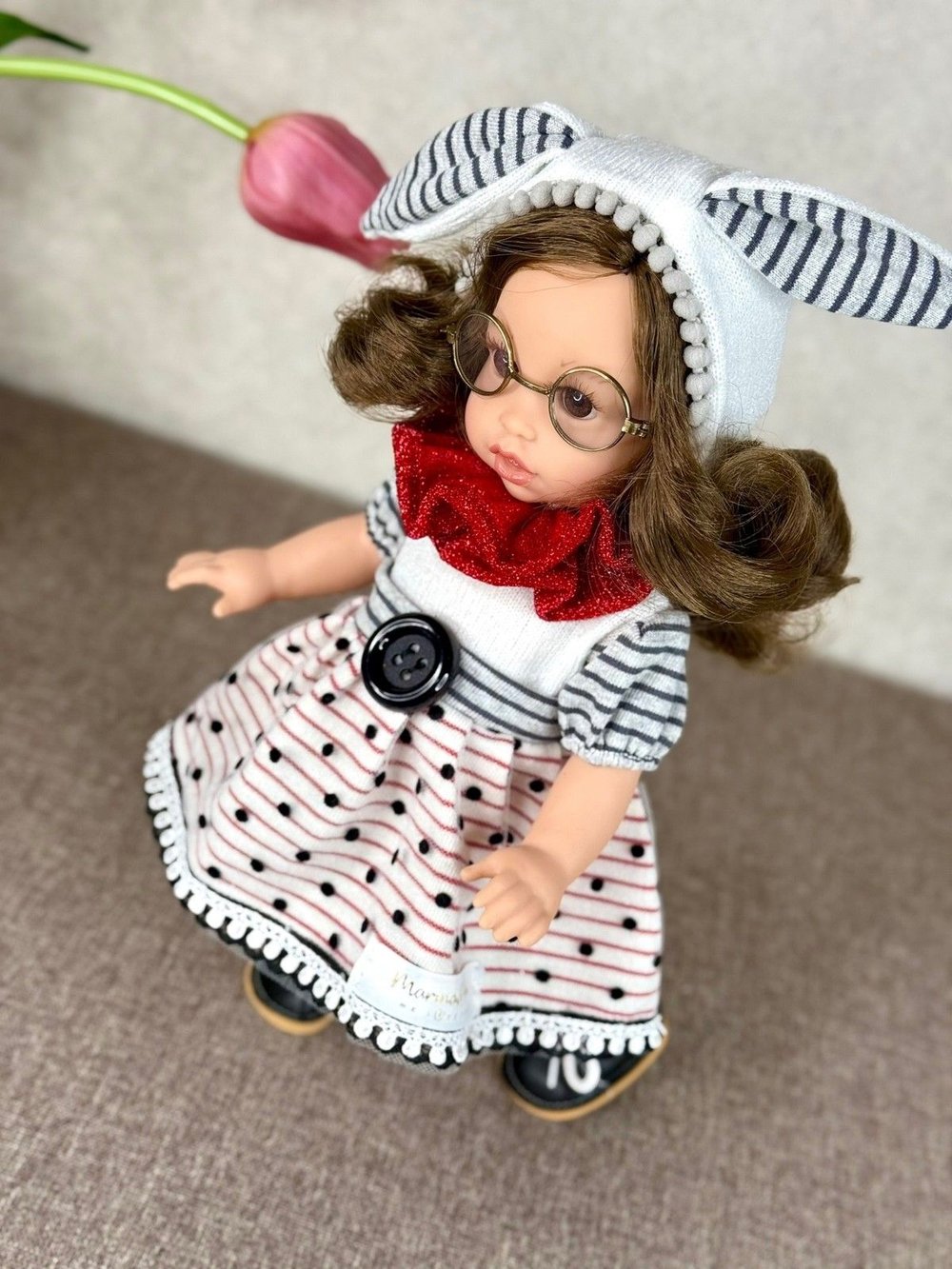 Кукла Marina and Pau 30cм Petit Bunny виниловая (M2545)