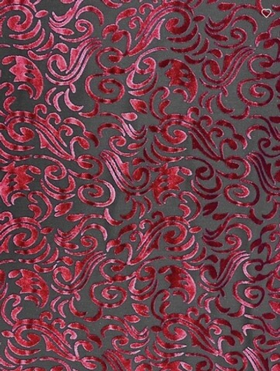 Панбархат стрейч, 90 гр/м2, ПЭ - 95%, Эластан - 5%, ш. 150 см, красный, под заказ