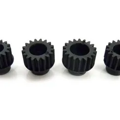 Комплект ведущих шестерней 15T, 16T, 17T, 18T для автомоделей Himoto E10 hi31040