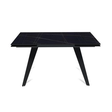 Стол раскладной Rhein (140+40+40) керамика матовая Blackgold