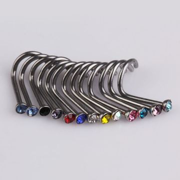 Гвоздик-крючок в нос сталь в ассортименте