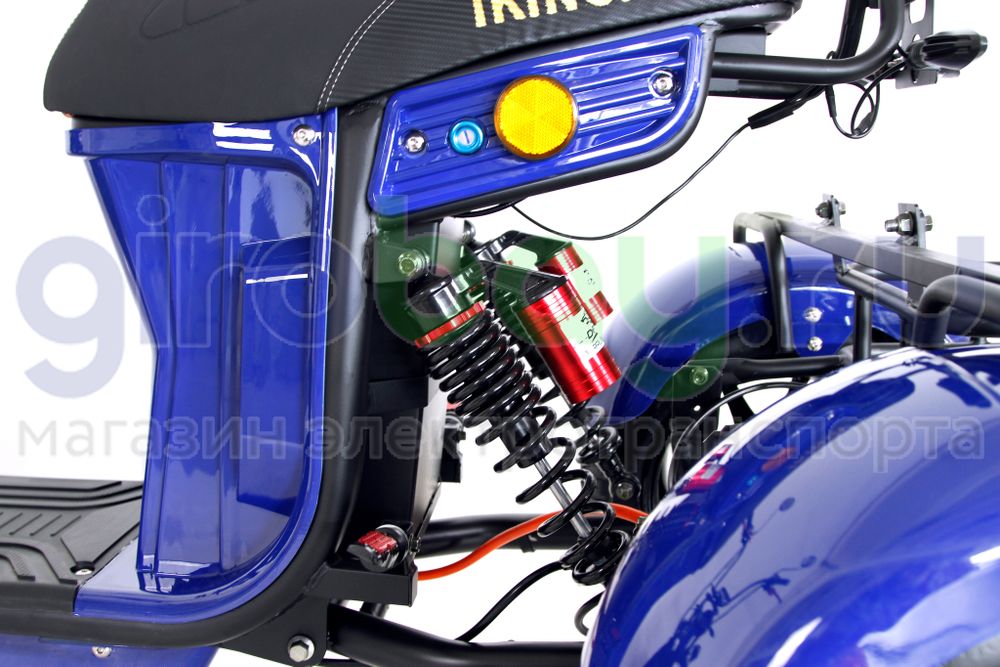 Электроскутер IKINGI M7 PRO TRIKE 3333W - Синий фото №19