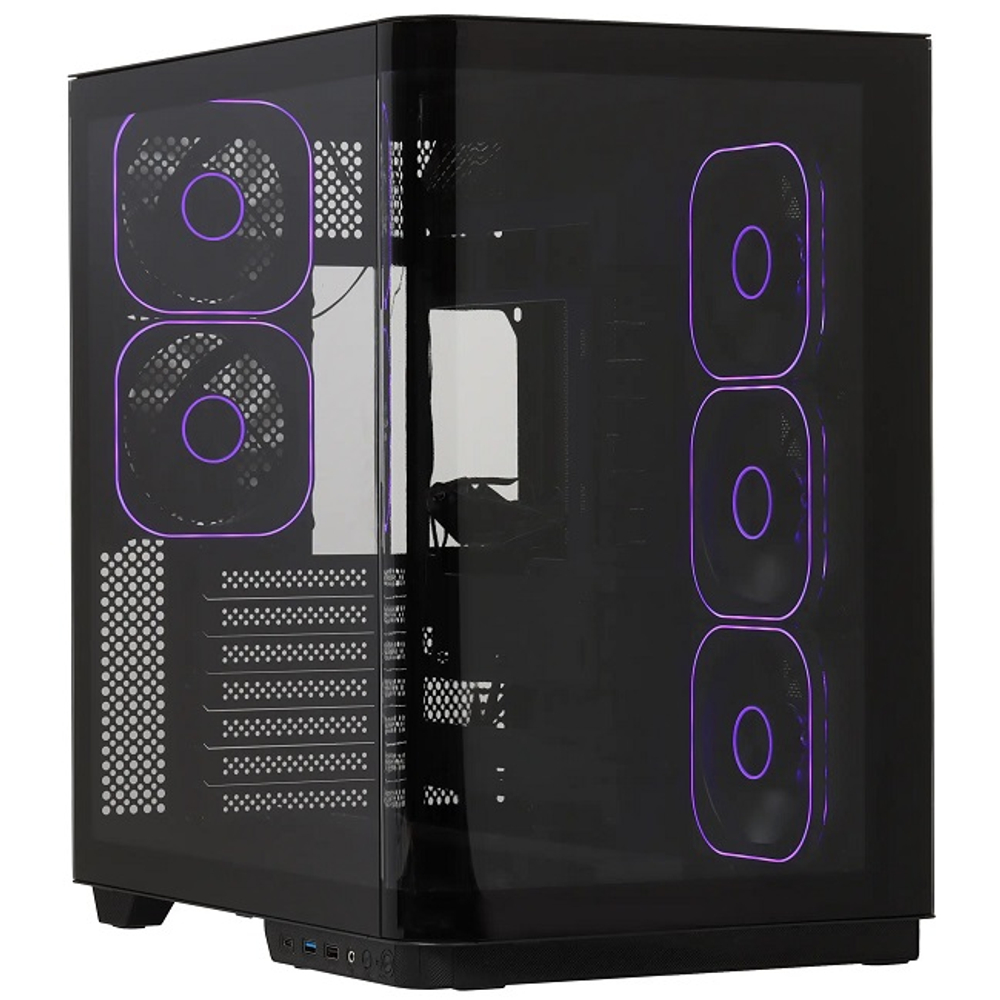 Корпус Midi-Tower ZONE 51 VAULT TG, ARGB, черный (Z51CASVLTBK)