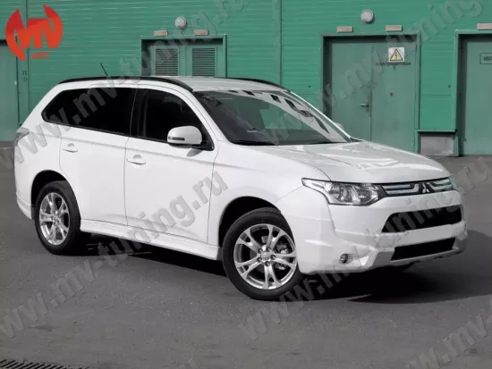 Пороги Broomer Design для Mitsubishi Outlander