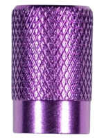 Колпачки на ниппель вентиль фиолетовые 2 штуки