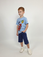 01-151-4 Комплект для мальчика (джемпер+шорты)