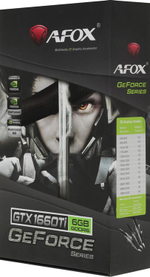 Видеокарта AFOX NVIDIA  GeForce GTX 1660TI AF1660TI-6144D6H4 6ГБ GDDR6, Ret
