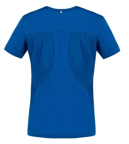 Женская теннисная футболка Le Coq Sportif Training Perf Tee SS No.1 W - bleu electro