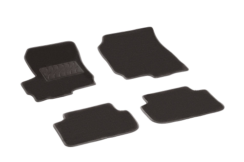 Ворсовые коврики LUX для Mitsubishi Colt VI 2004-2012, Seintex.83165