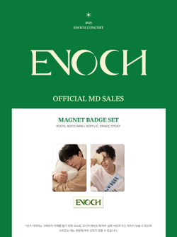 товары ENOCH - 2025 ENOCH CONCERT MD MAGNET BADGE SET