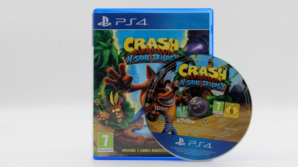 Crash Bandicoot N Sane Trilogy Sony PS4