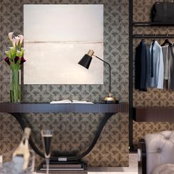 Лампа настольная Pilwy, Ø21х65 см, золотистая/черная