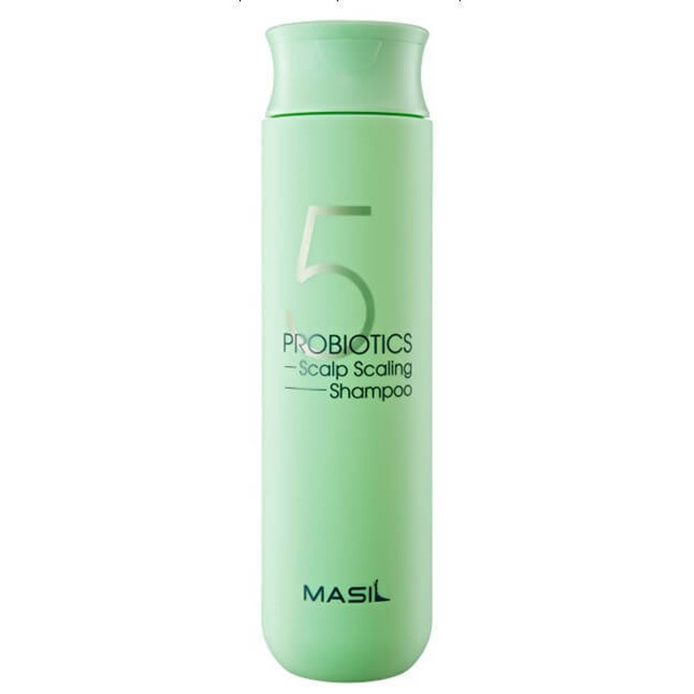 Глубокоочищающий шампунь с пробиотиками Masil 5 Probiotics Scalp Scaling Shampoo — 300 мл