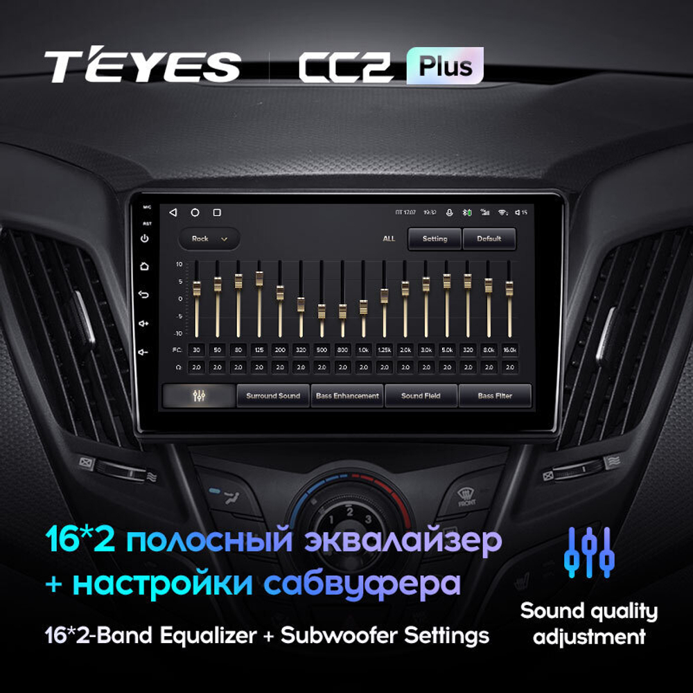 Teyes CC2 Plus 9" для Hyundai Veloster 2011-2017