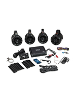 Комплект акустики подвесн. 4 колонки 4" с RGB + усилитель 4*94W