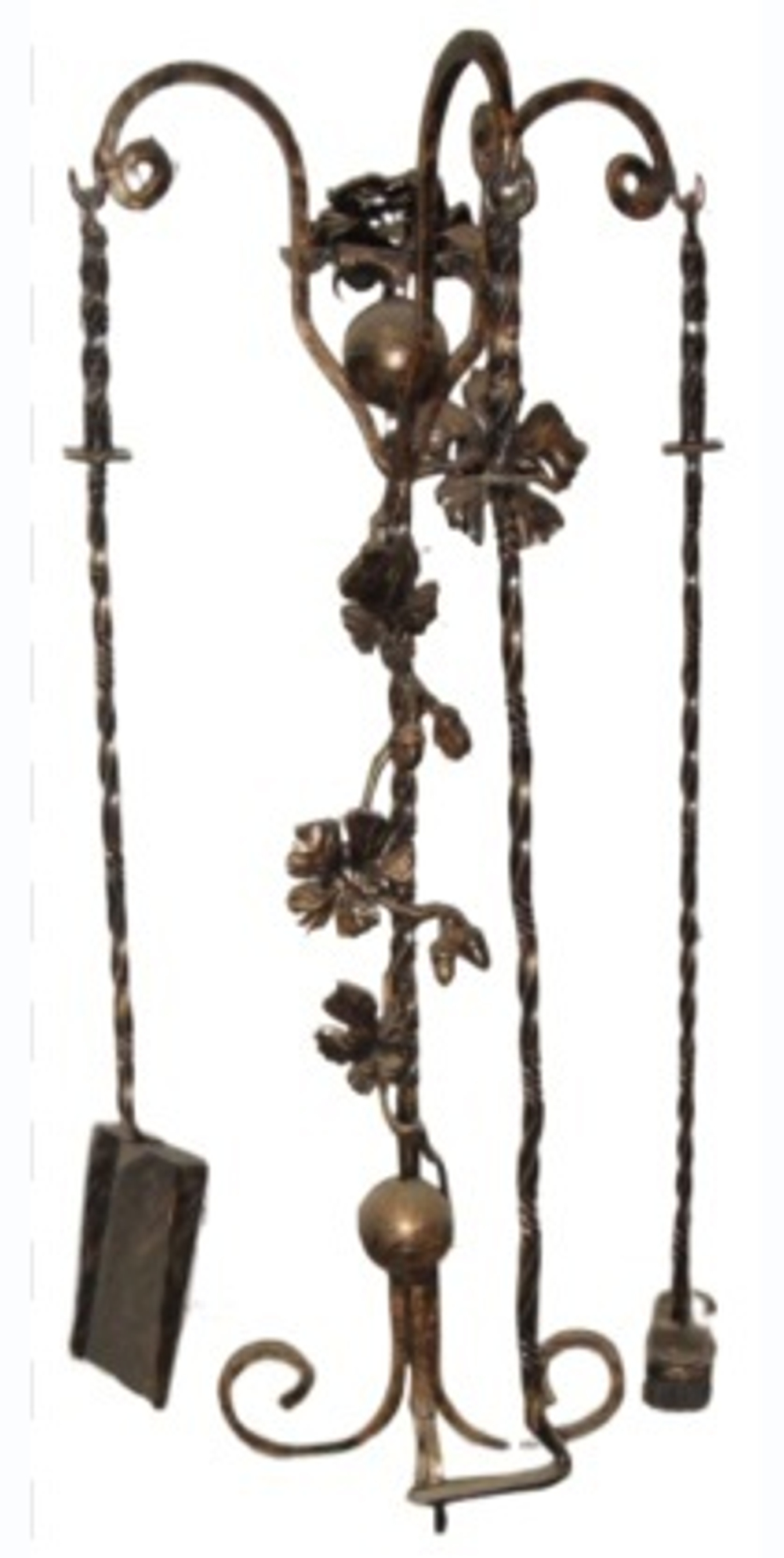 Набор кованный для камина