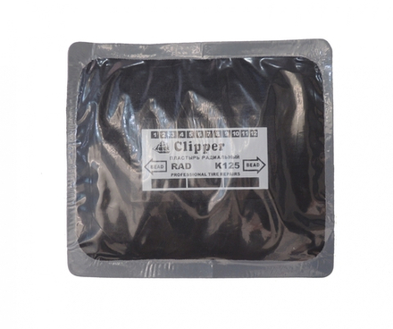 CLIPPER ЗАПЛАТА K125 кордовая для боковых порезов 115*125мм (3 слоя корда)