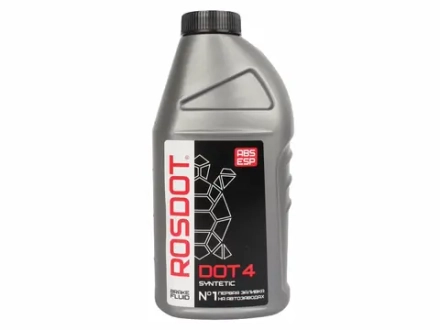 Тормозная жидкость DOT4 250 гр ROSDOT