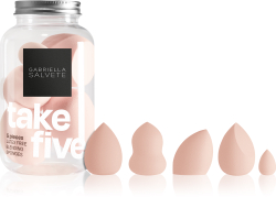 Gabriella Salvete Tools Take Five - Набор аппликаторов для лица оттенок Light Orange, 5 szt.