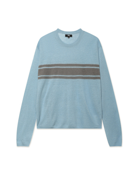 Мужской Свитер (Round-neck) Striped