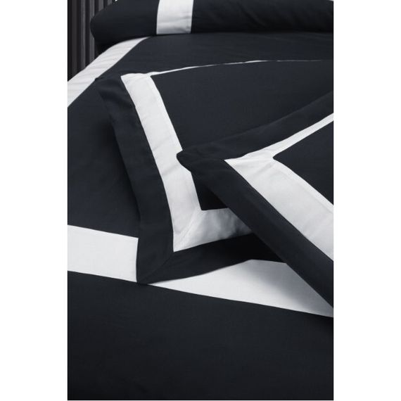 Постельное белье Marinel темно синий  Soft cotton Турция