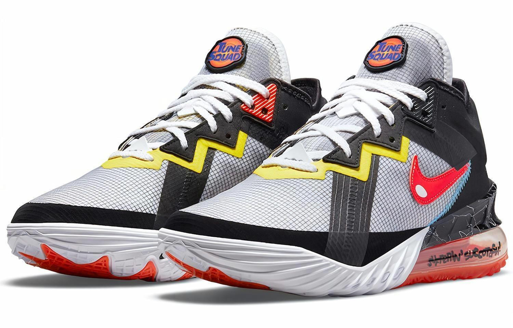 Кроссовки Space Jam X Nike Lebron 18 Low "Sylvester X Tweety" Tpu