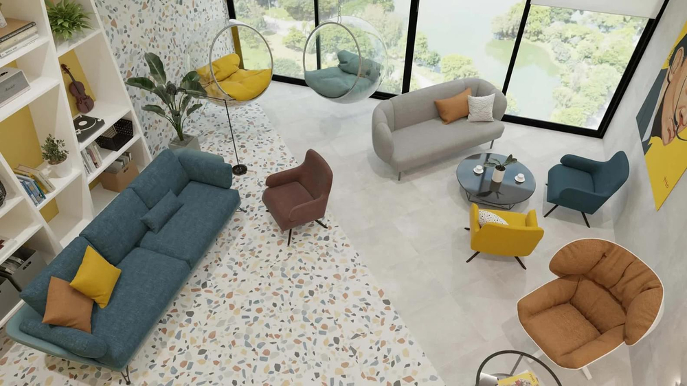 Ametis Arti AT01 Grey Matt 80x80