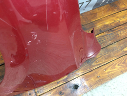 Крыло переднее левое Volkswagen Polo 6 20-нв Б/У Оригинал 6N5821021A