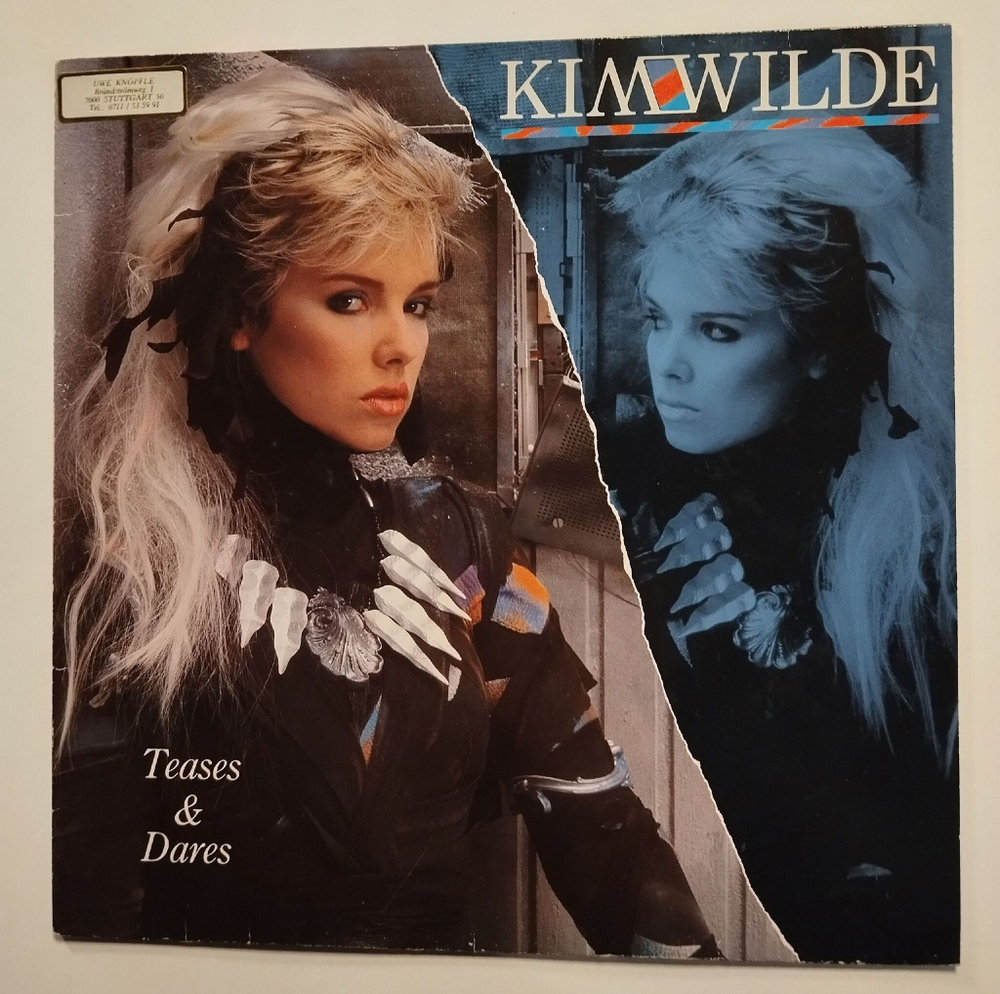 Винтажная виниловая пластинка LP Kim Wilde Teases and Dares (Germany 1984)