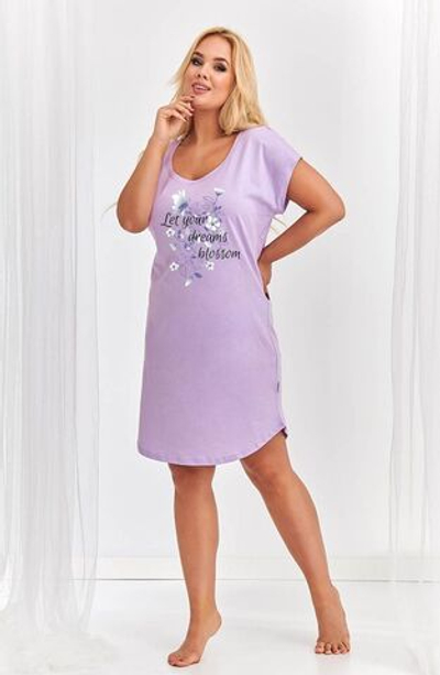 Женская сорочка Agnieszka (Размер: XXL) (Цвет: темно-синий)