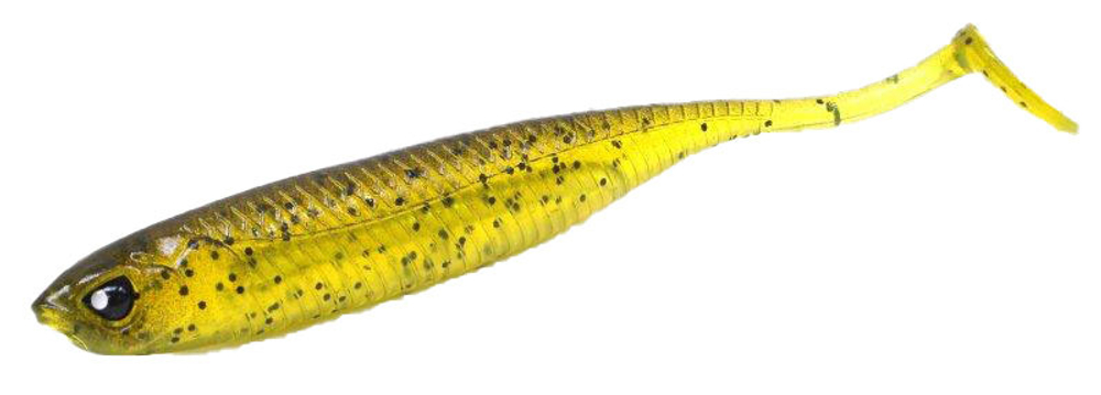 Виброхвосты Lucky John 3D Series MAKORA SHAD TAIL 5" (127мм/4шт)
