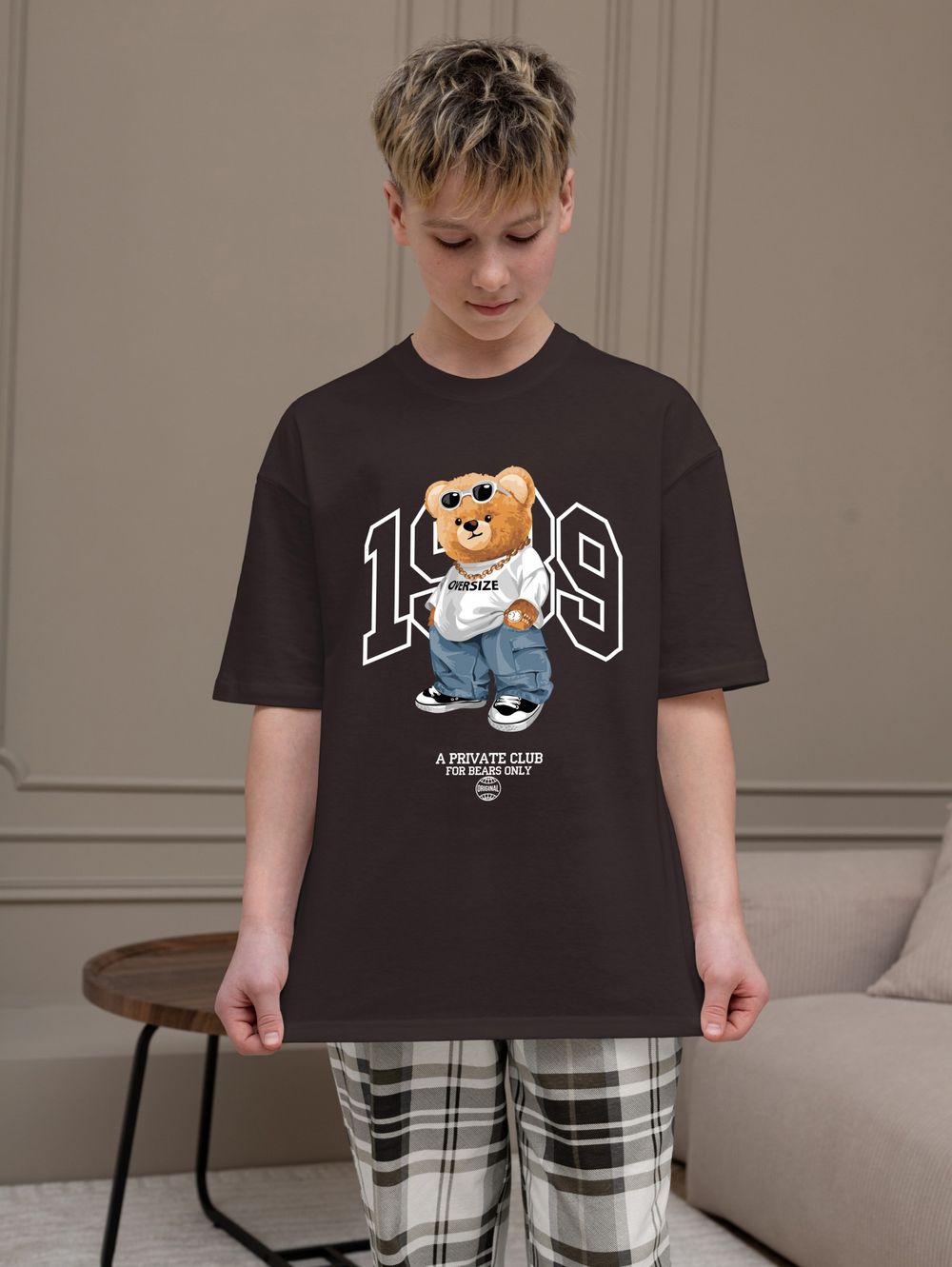 Костюм для мальчика Мишель-3 Виотекс КОРИЧНЕВЫЙ