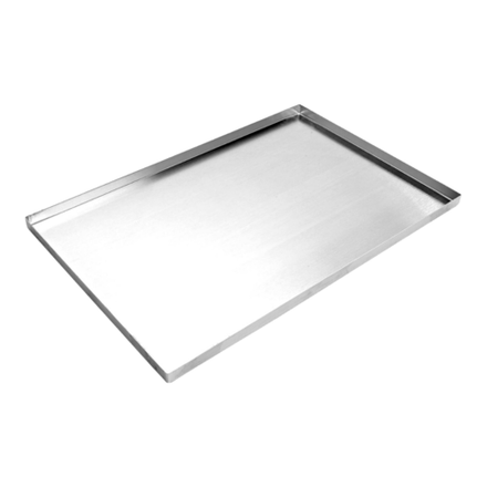 Противень для выпекания ПДВ-530*325*20, алюминий, сплошной, 4 борта