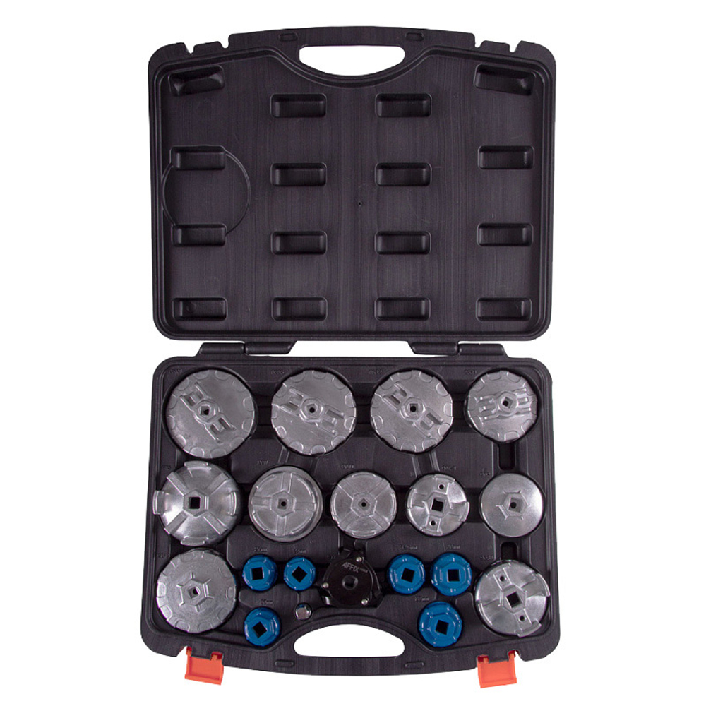 AFFIX (AF10340019C) Набор съемников масляных фильтров, 19 предметов