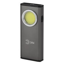 Светодиодный фонарь ЭРА Рабочие Практик RB-706 ручной на батарейках с магнитом крючком и подставкой | Рабочие  фонари