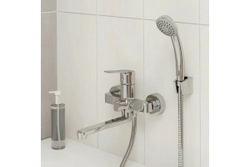 Смеситель для ванны, излив 172мм, Helic, Milardo, HELSB02M02