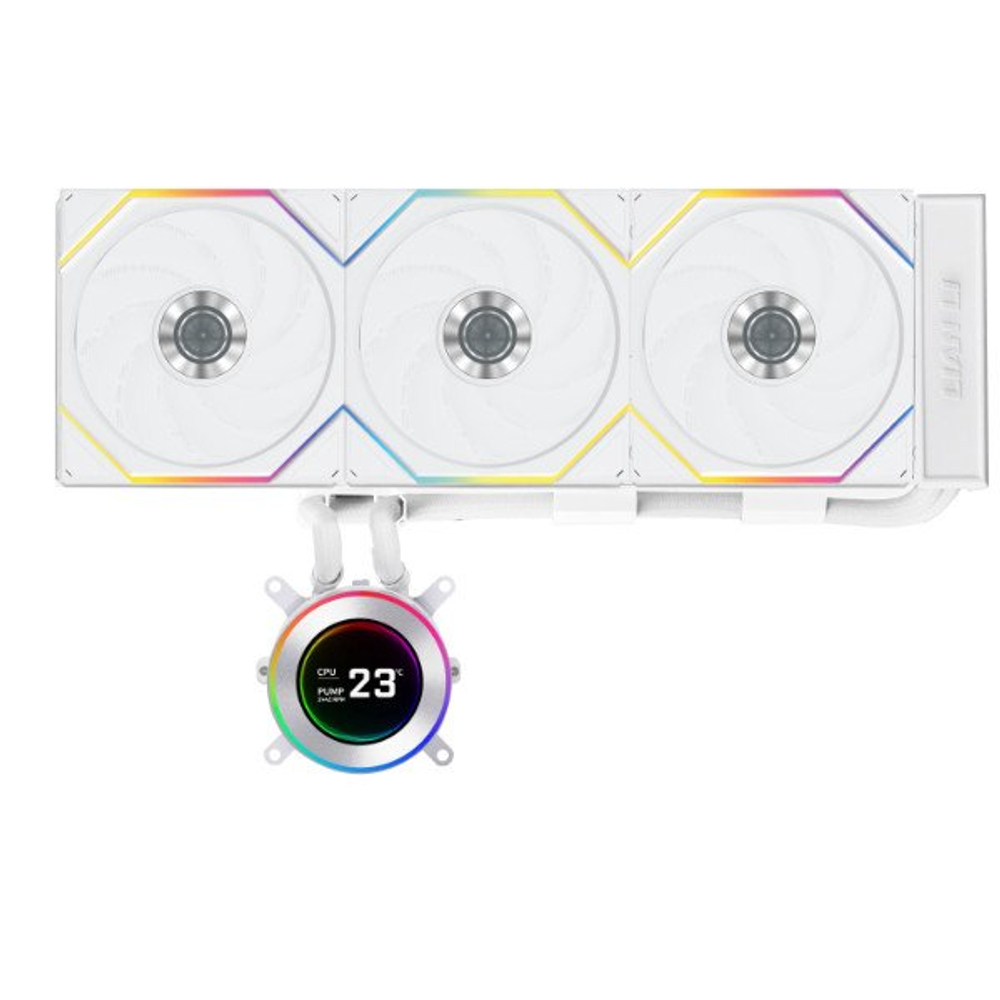 Водяное охлаждение для CPU Lian Li Hydroshift lI LCD-C 360TL 3x120mm White G89.GHS2LCD36TW.00