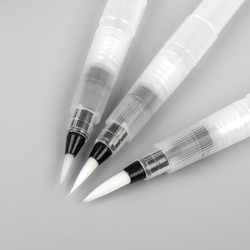 Набор кистей для туши и краски набор 3 шт. размер 1.2 см, 1.5 см, 1.8 см 15.5×2 см