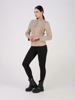 Кожаная куртка демисезонная замшевая двухсторонняя