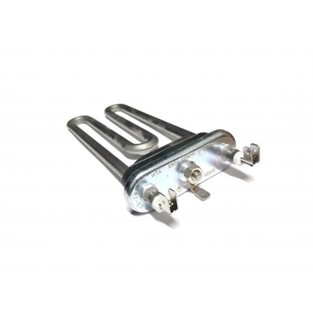 ТЭН 1950W (прям.L=180, R15, M130) без отверстия.46107