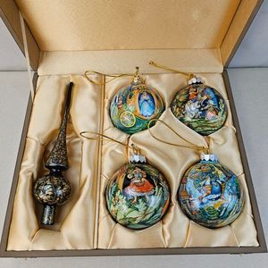 Наборы из 4-х ёлочных шаров