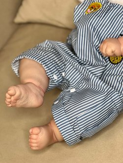 Кукла Реборн виниловая 50см в пакете (FA-245)